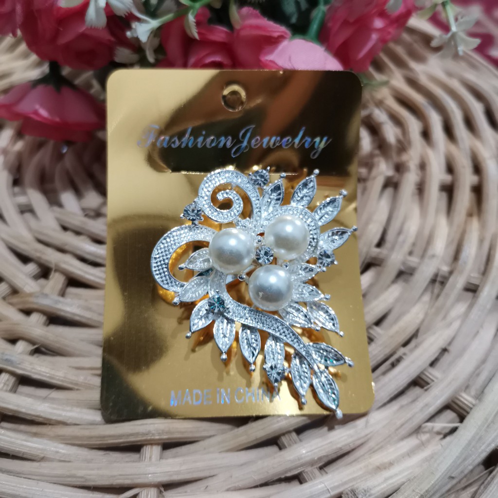 Bros Dagu Bros Hijab Permata Simple Mini (Satuan)