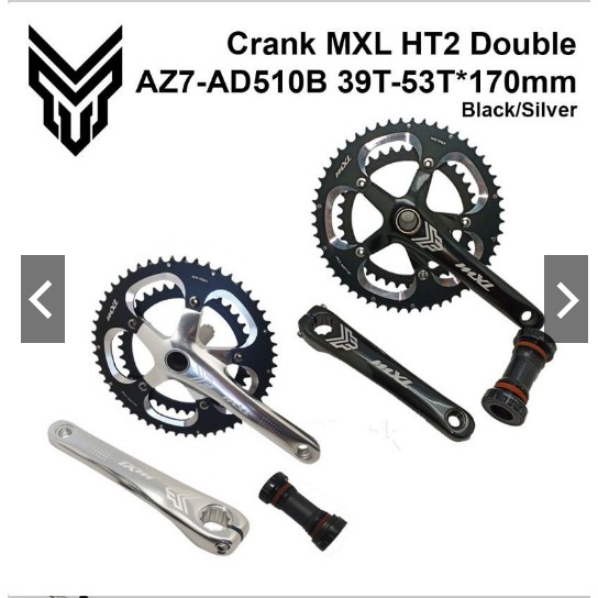 CRANK SET BALAP SELI MXL HT2 53T