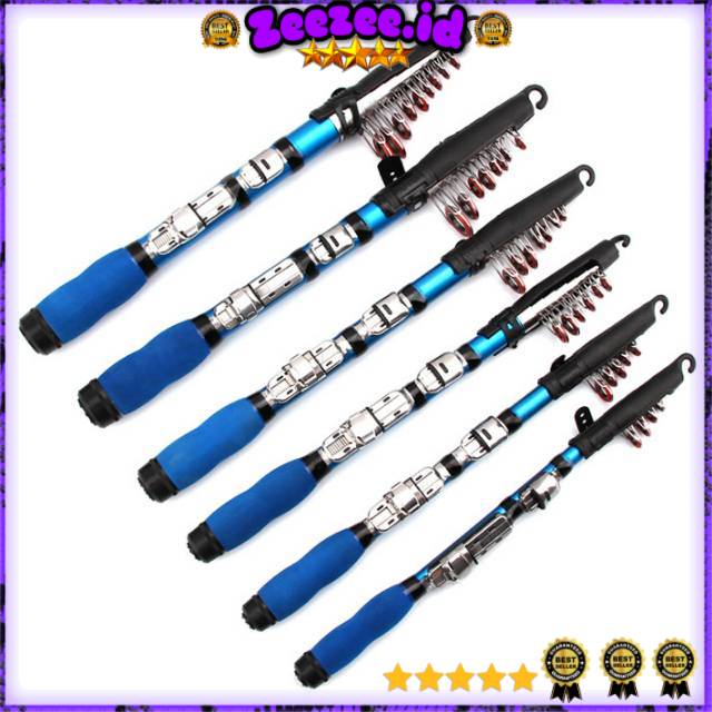 Joran Pancing Portable Telescopic 2.1M - Blue