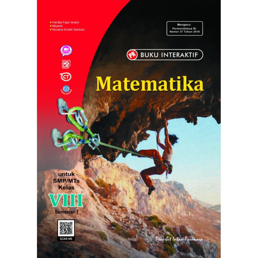 BUKU PR/LKS INTERAKTIF SMP KELAS 8 INTAN PARIWARA SEMUA MAPEL-MATEMATIKA SMT 1