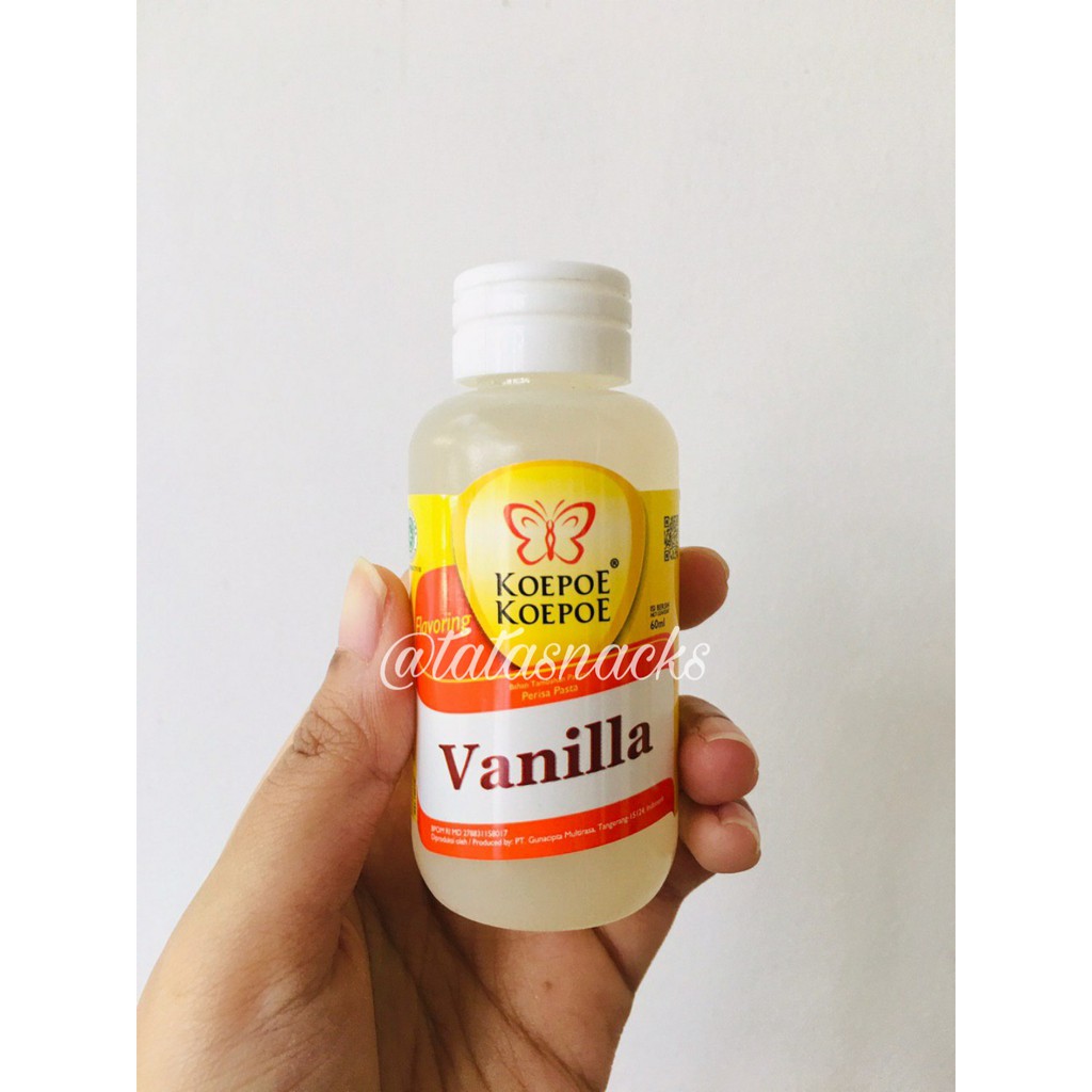 Koepoe Koepoe Vanilla Essence Vanilla Powder Perisa Vanilla Shopee Indonesia