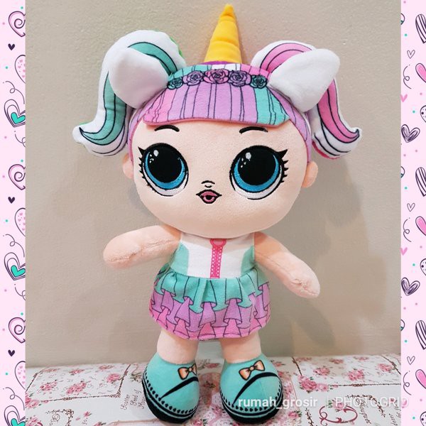 B 5     Boneka LOL Kuda Unicorn Surprise