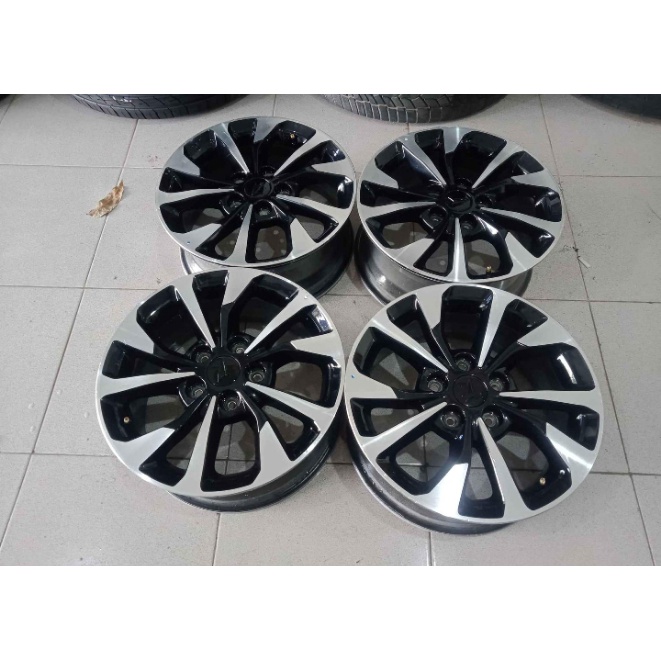 Velg Bekas Original Mobil STD TERIOS Ring 16 Hole 5X114,3 Lebar 65 Untuk Mobil Terios Pick Up Rush I