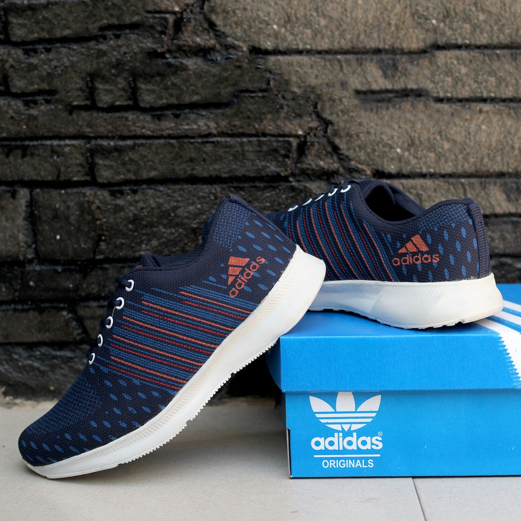 HOT PROMO!!Sepatu Pria Sneakers Adidas Running Sepatu Olahraga Lari bersepeda jalan santai main