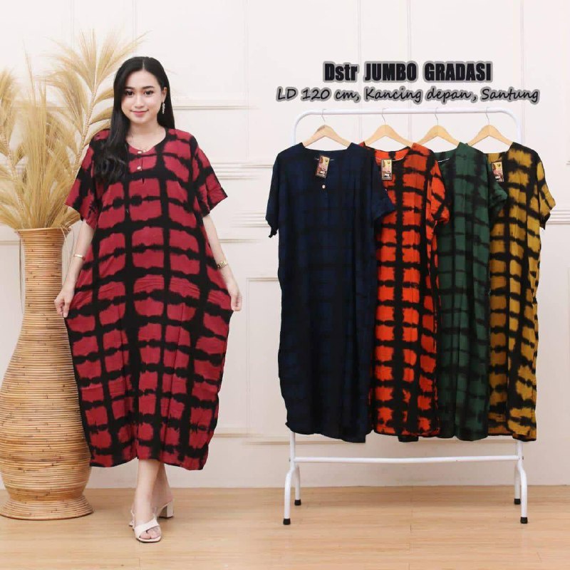 Daster Jumbo Rayon Wanita Busui Bumil Kekinian Terbaru