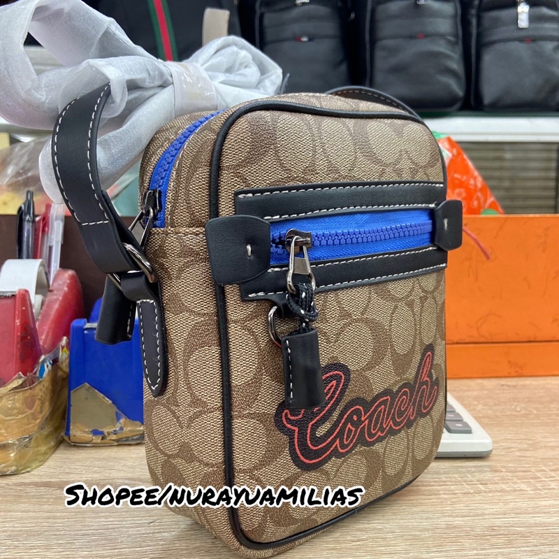 messenger bag coach Mini tas selempang coach free box mirror Quality