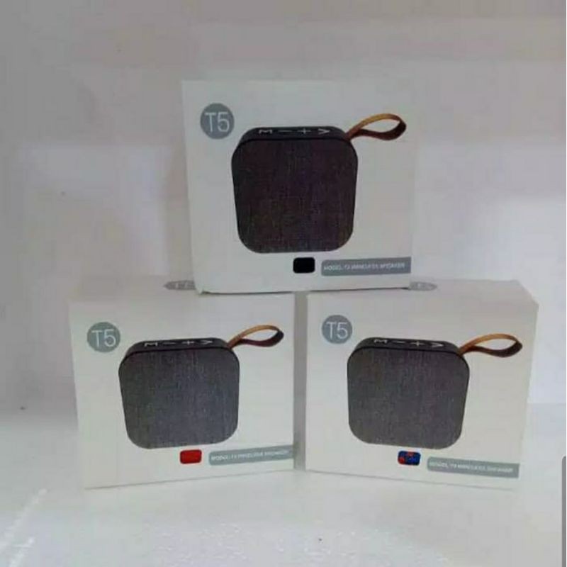 Speaker T5 suara Super Bass,mini speaker T5 // Speaker Bluetooth Mini Wireless T5