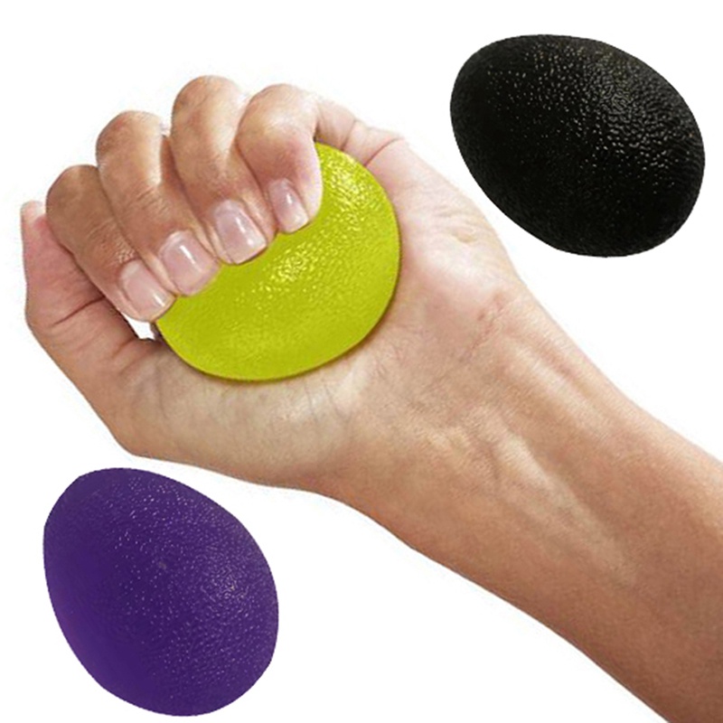 【Theredsunrisesiwy.id】WorthWhile Silica Gel Hand Grip Ball Fitness Finger Exerciser Strength Muscle