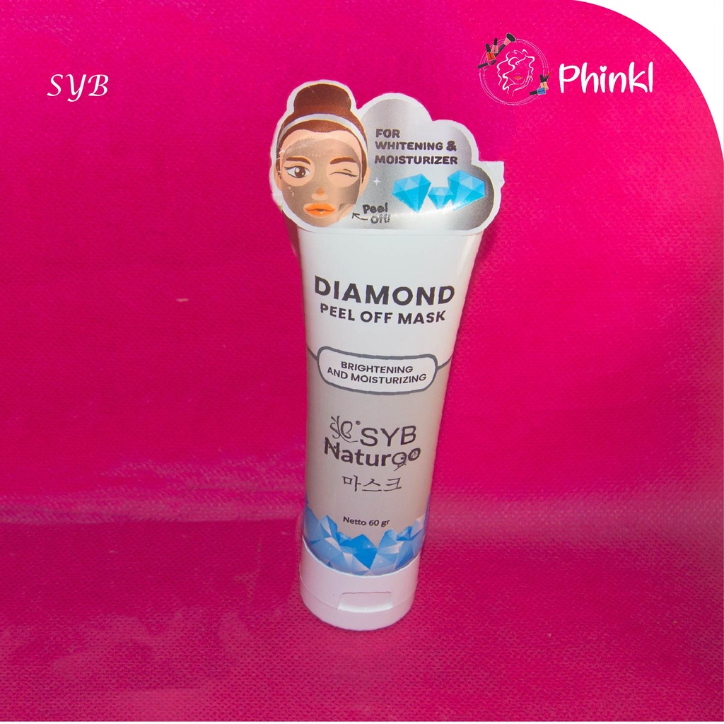 `ღ´ PHINKL `ღ´ SYB masker wajah clay Naturgo Tube untuk angkat komedo mask multi fungsi