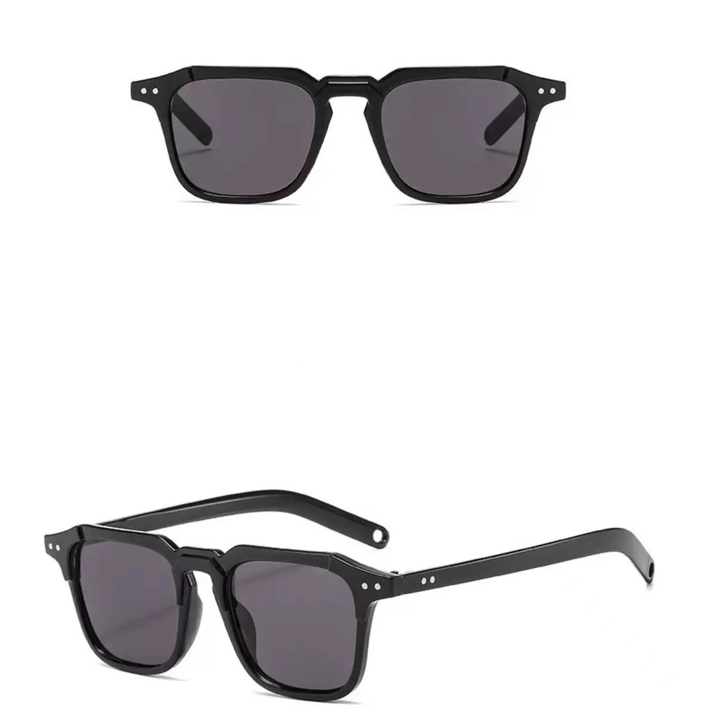 HBS 067 Kacamata Wanita Pria Optik Anti Sunglass Dengan Fashion Sunglasses Kacamata Hitam