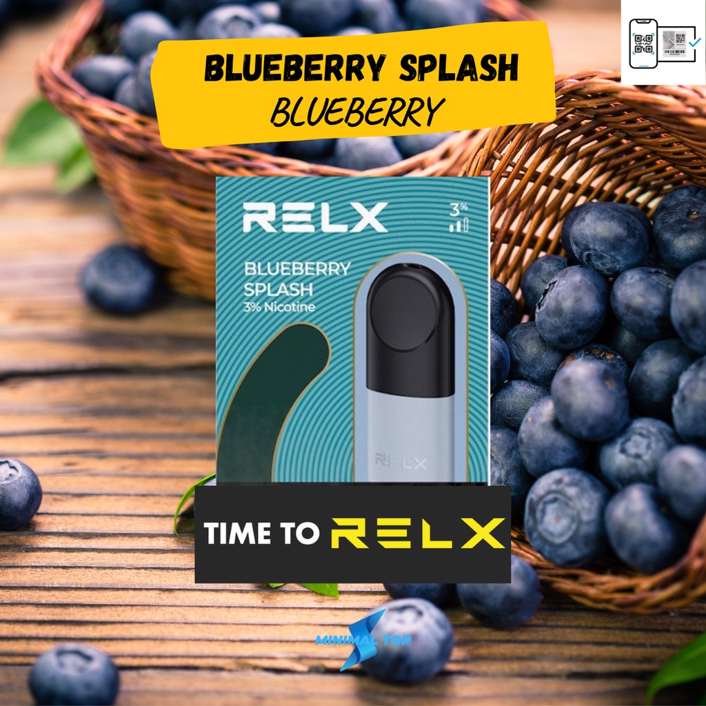 Relx Infinity Essential Pod - Blueberry Splash