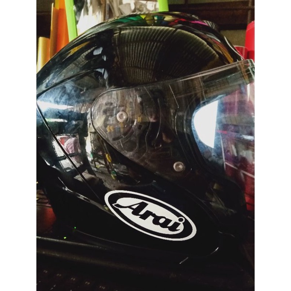 cutting stiker helm arai ram4 satu set