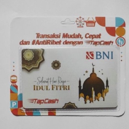 NEW!!! BNI Tapcash edisi RAMADHAN 2022 ORI Like eMONEY eTOLL Flazz or Brizzi