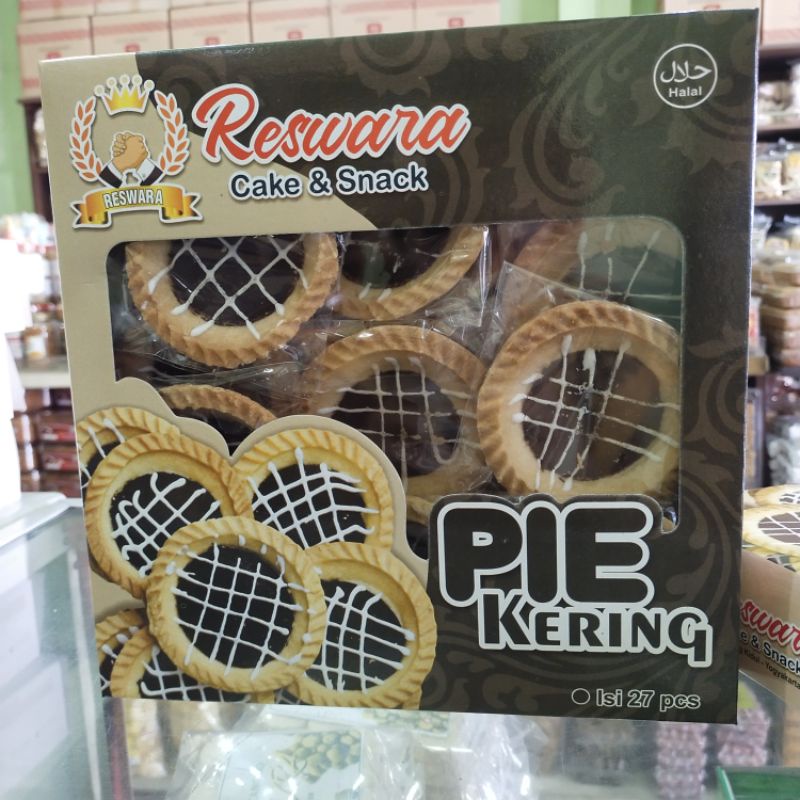 

(100 % Halal) PIE KERING RESWARA COKLAT ISI 27