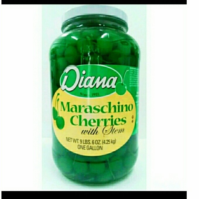 

Diana Maraschino Green / Red Cherries 4.25kg