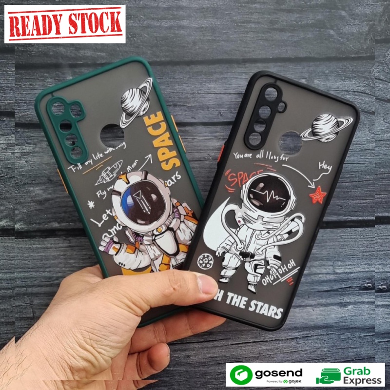 Case Astronot Space Oppo A5S A5 2020 A7 A9 2020 A11K A12 A15 A15S A16 A16S F9 Casing Nasa Space Hybrid Dove With 3D Camera