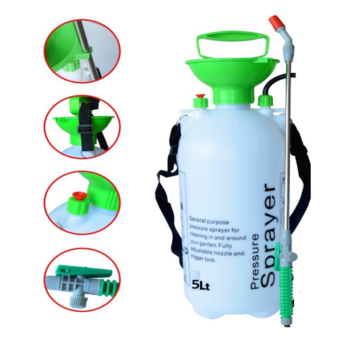 Botol Pressure Sprayer 5 liter / Kenmaster Botol Pompa Serbaguna