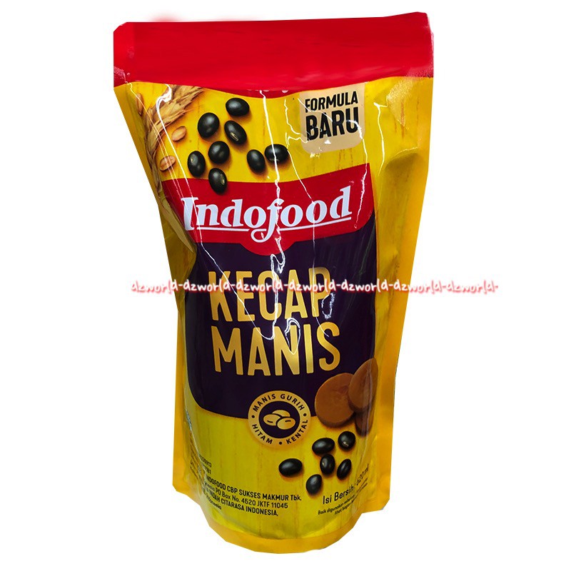 Indofood Kecap Manis 600ml Refill Pouch Plastik Ketchup Isi Ulang Indo Food