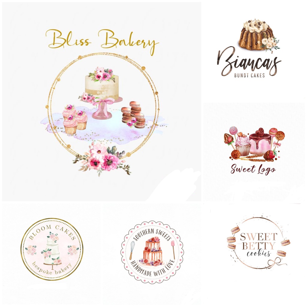 jasa bikin desain logo toko olshop unik elegant