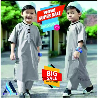  BAJU  KOKO  ANAK  LAKI  LAKI  STELAN KOKO  PAKISTAN ANAK  LAKI  