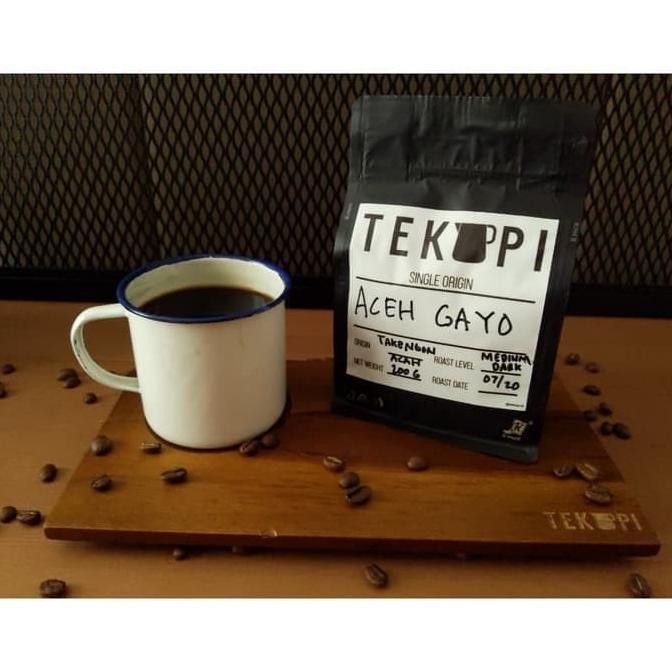 

Kopi Arabika Aceh Gayo 200g Biji TEKOPI PREMIUM Arabica Coffee Beans