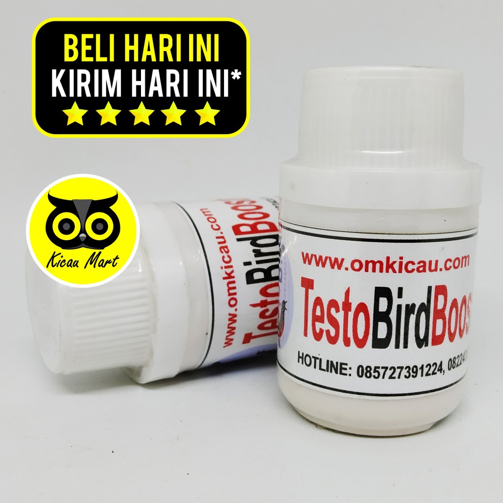 VITAMIN TERNAK BREEDING BURUNG LOVEBIRD KENARI MURAI KACER TESTO BIRD BOOSTER POWDER OM KICAU VTBBOOK