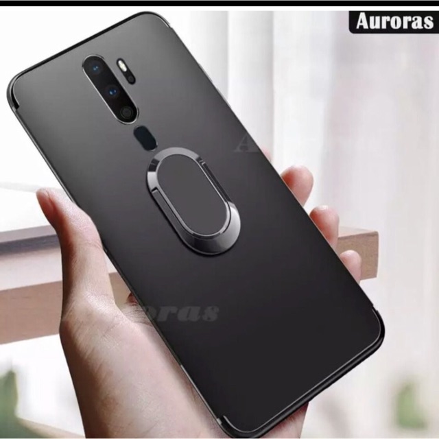 Case Oppo Reno 3 Softshell Dove Magnetic Ring 360 Standing