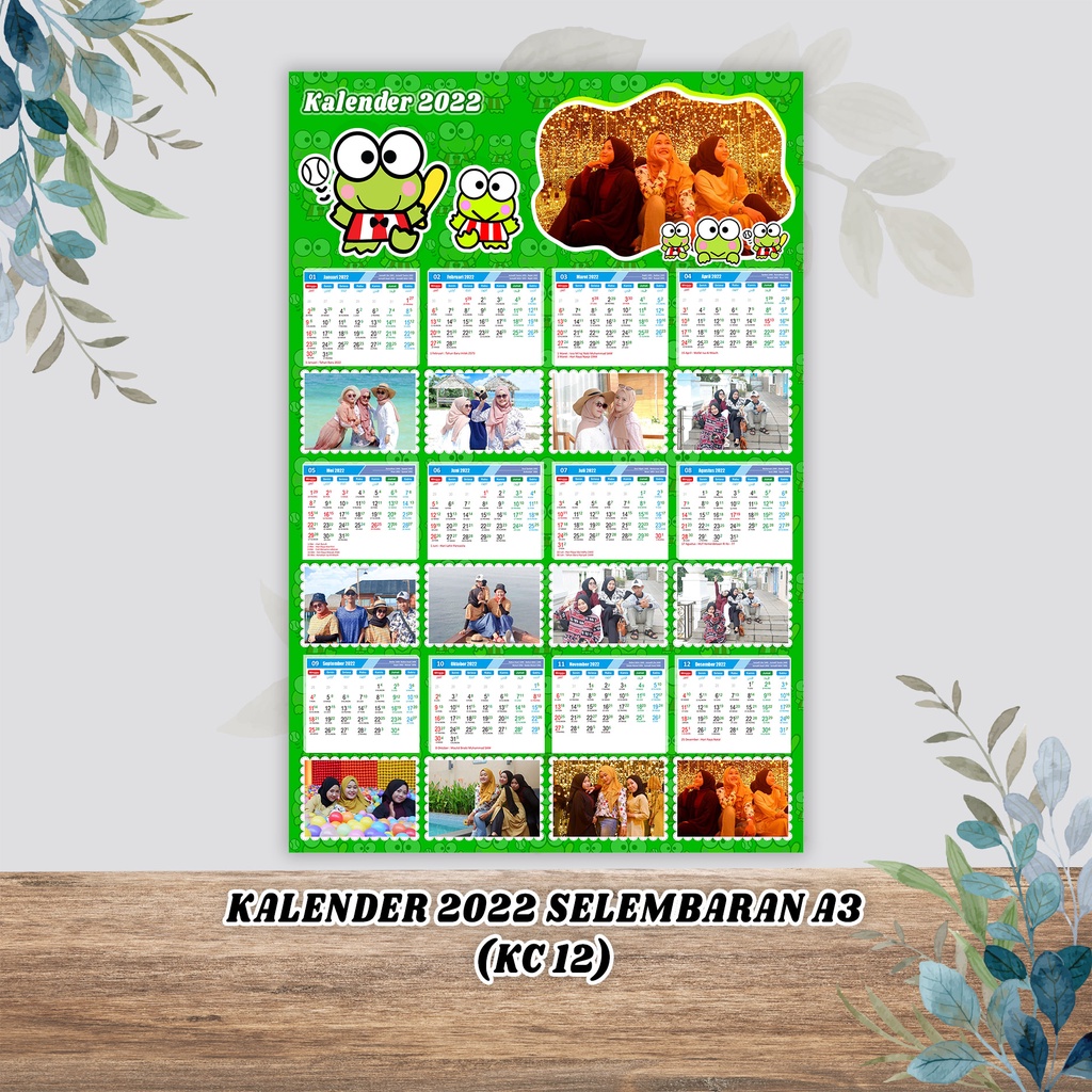 (COD) KALENDER CUSTOM 2022 MURAH KARAKTER DORAEMON, HELLO KITTY, TAYO, SPIDERMAN, MARSHA TERBARU, SUDAH TINGGAL PASANG BAHAN KERTAS ANTI AIR CETAKAN TAJAM, WELCOME RESELLER DAN DROPSHIPER