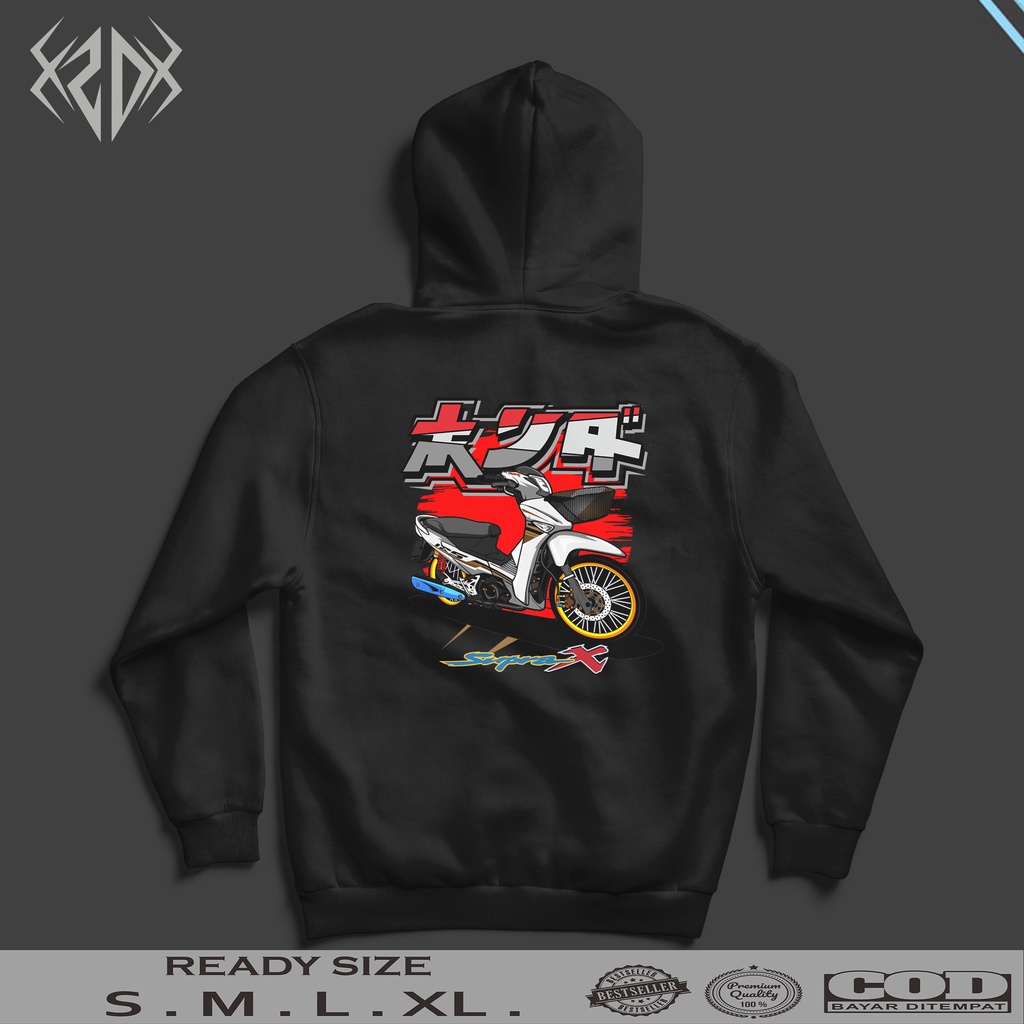 HOODIE HONDA SUPRA X JAPANESE SERIES 020 / JAKET PRIA / HOODIE PRIA / JAKET KEREN