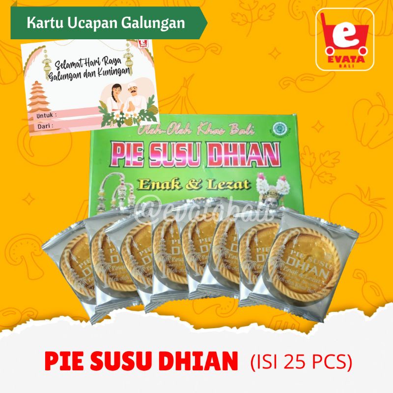 PIE SUSU DHIAN ISI 25 PCS