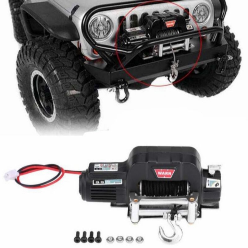 3 Way Wireless Remote Controller For 1/10 RC Crawler Axial SCX10 TRX4 D90 Winch