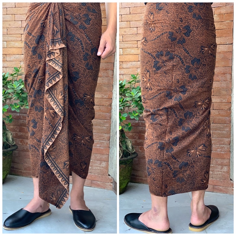 KAMEN BATIK SETENGAH JADI DAN LEMBARAN | PAKAIAN ADAT BALI