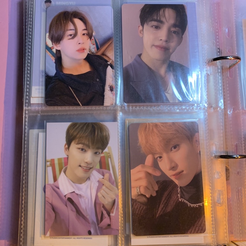 Seventeen Going magazine Jeonghan white, Scoups & dokyeom incomplete, dino caratland