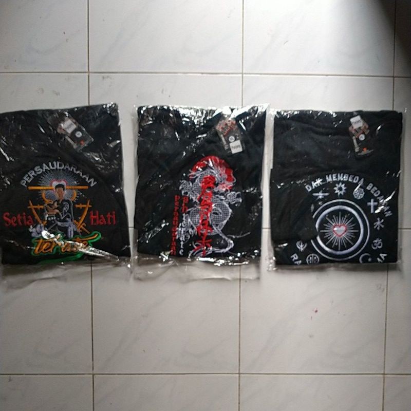 kaos PSHT bordir panjang