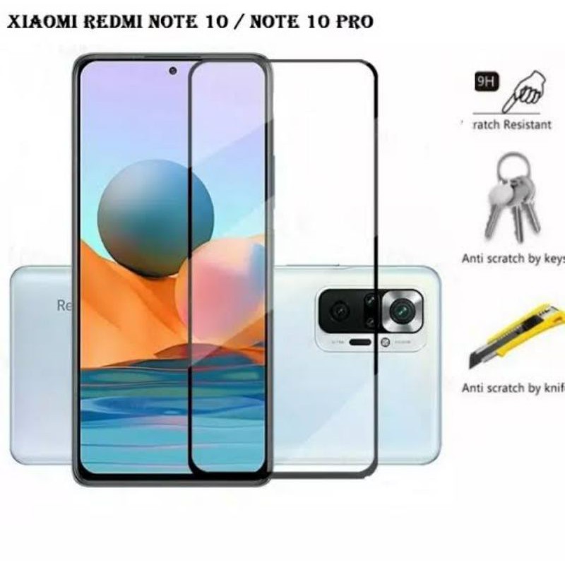 Tempered Glass Redmi 9/10/9T/9C/10T/10A/10C/Note 9/9 Pro/Note 10/10S/10 Pro/Note 11 12 Pro Full Screen