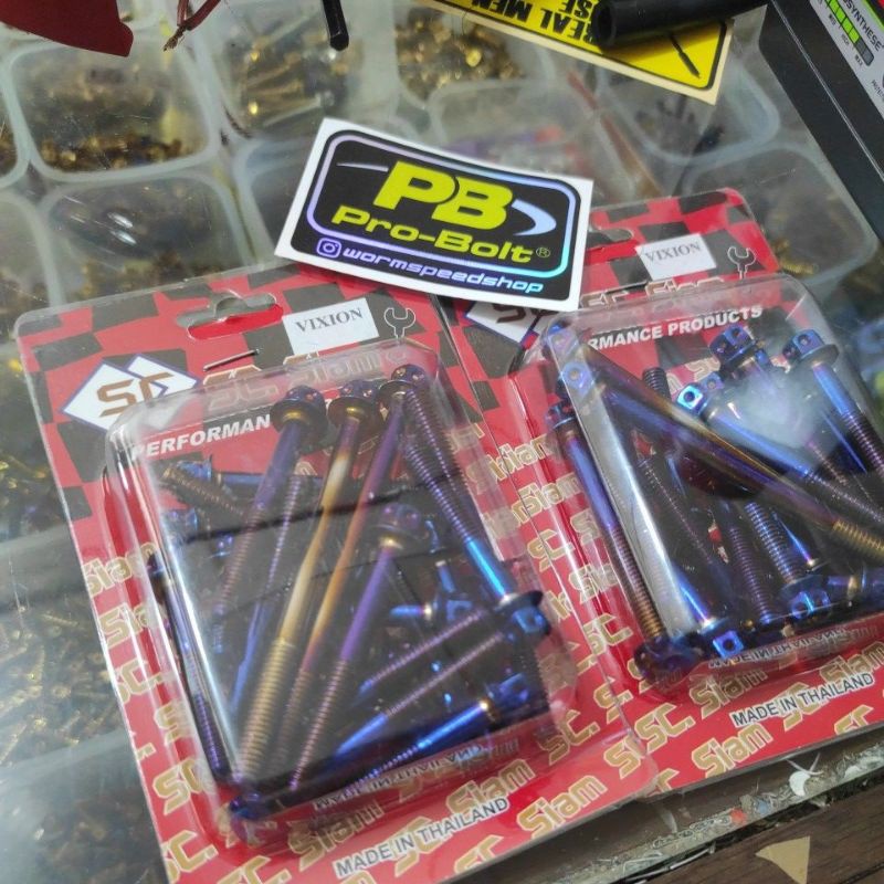 Baut Probolt Set Mesin Vixion Original Thailand