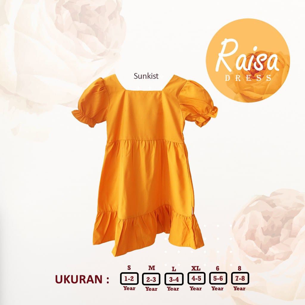 RAISA DRESS COUPLE MOM N KIDS / DRES ANAK 1-8 tahun Mom dress