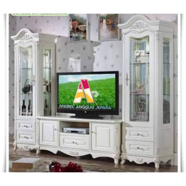 bufet tv pisah duco,mebel jepara,furniture