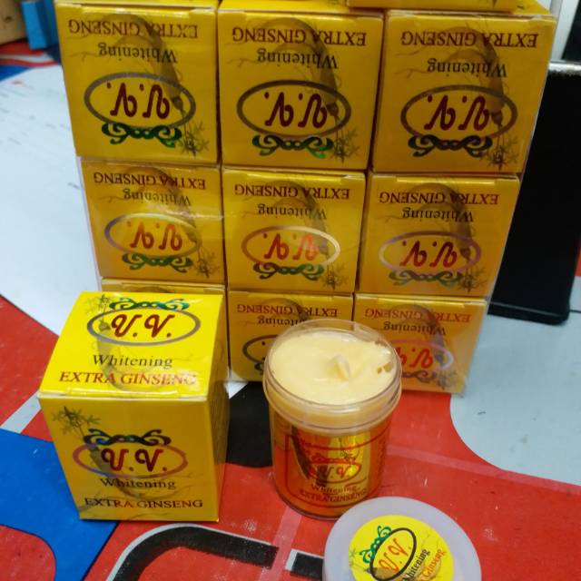 CREAM UV WHITENING EXTRAC GINGSENG POLOS