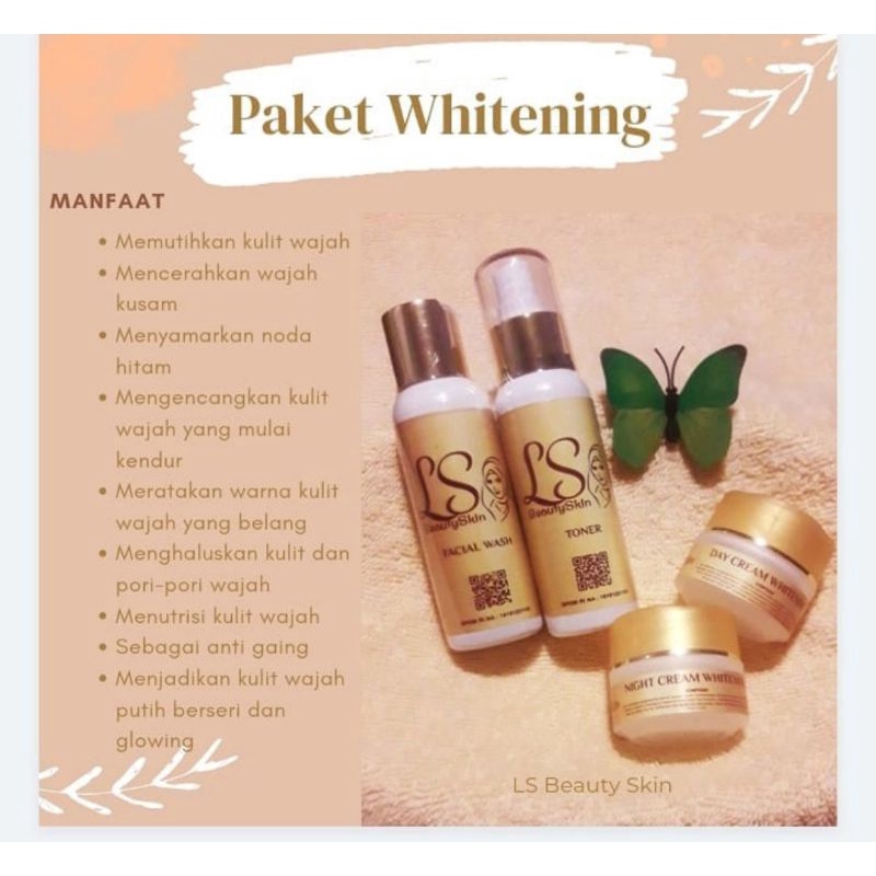 LS Beautyskin Paket Whitening/glowing