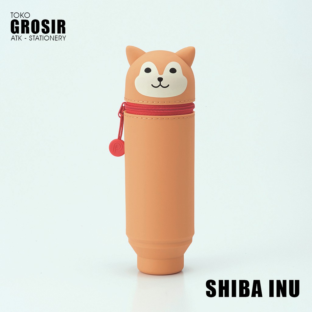 

LIHIT LAB Tempat Pensil Organizer Lucu Shiba Inu A-7712