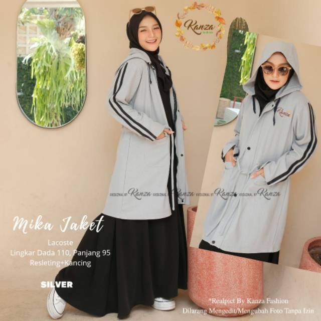MIKA JAKET BY KANZA FASHION JAKET COUPLE IBU DAN ANAK