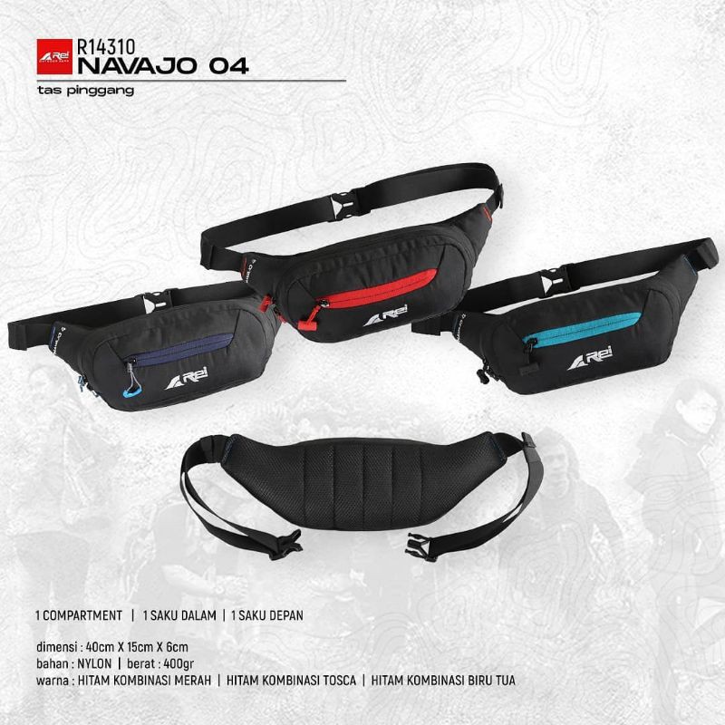 WEISTBAG AREI NAVAJO 04 ORIGINAL | WAISTBAG REI ORI TAS SELEMPANG TAS PINGGANG