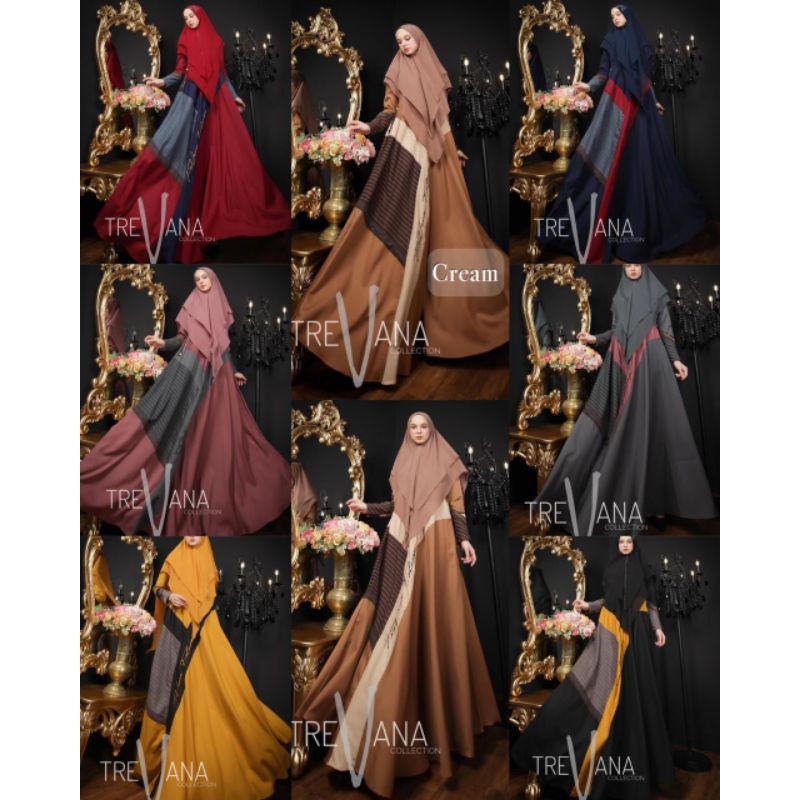 READY regina set syari ORIGINAL by TREVANA