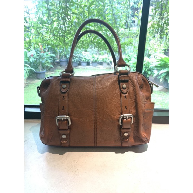 <PRELOVED> Fossil Maddox Satchel Large