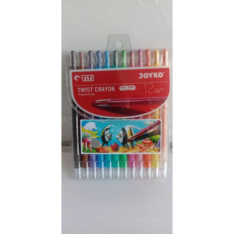 

Crayon titi putar 12 warna