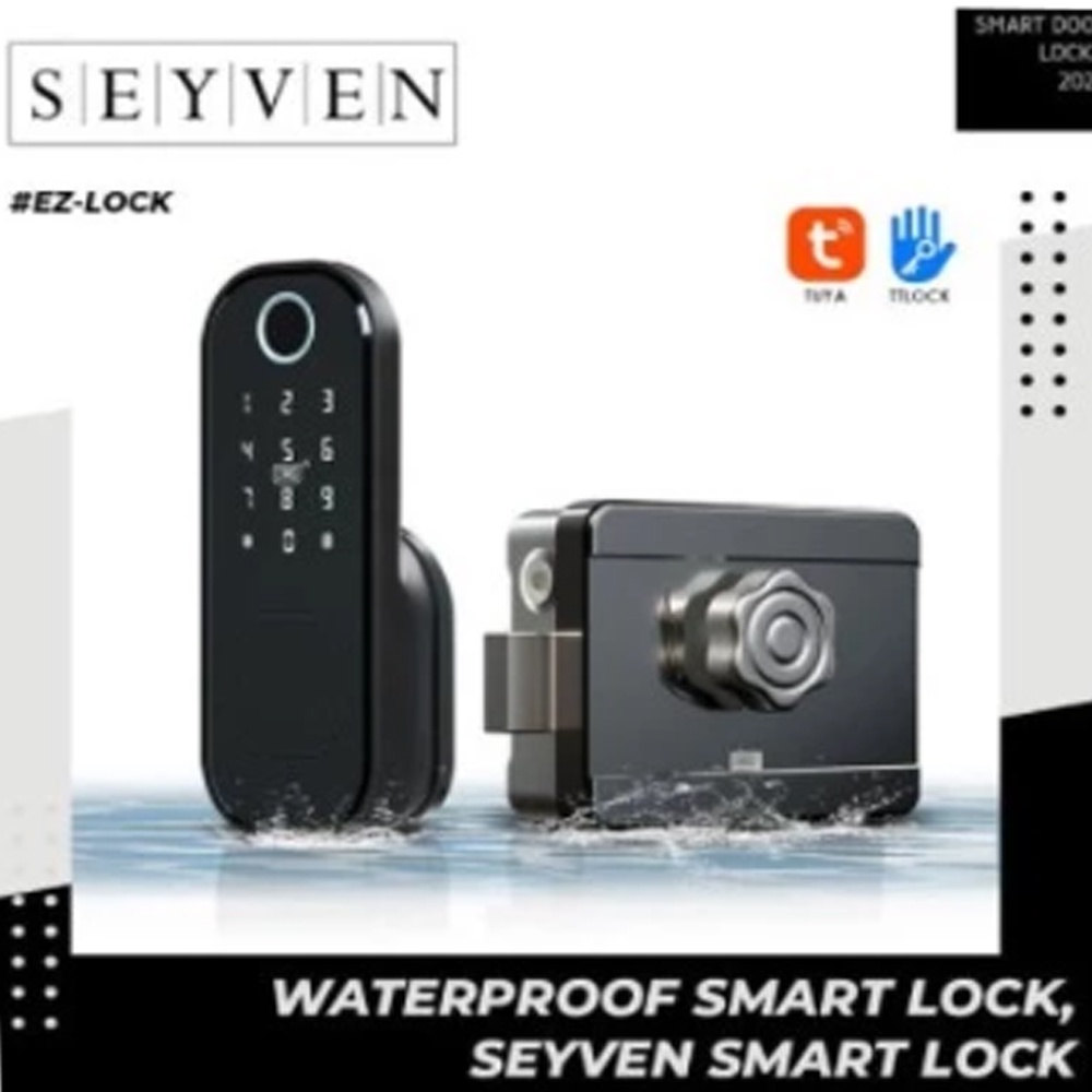 DEADBOLT DOOR LOCK SMART DOOR LOCK / SMART LOCK DOOR MEREK SEYVEN - EZ-TUYA