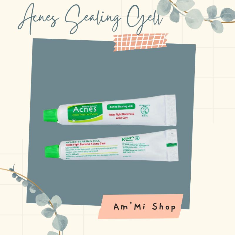 Acnes sealing gel 9gr obat jerawat salep jerawat