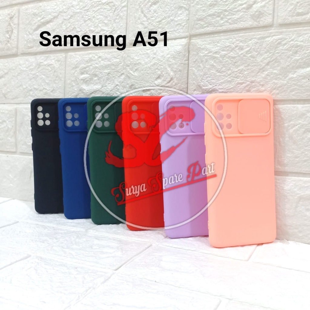 SOFTCASE SLIDE CAMERA PROTECTOR SAMSUNG A51 SAM A20 A30 A50 A50S A30S