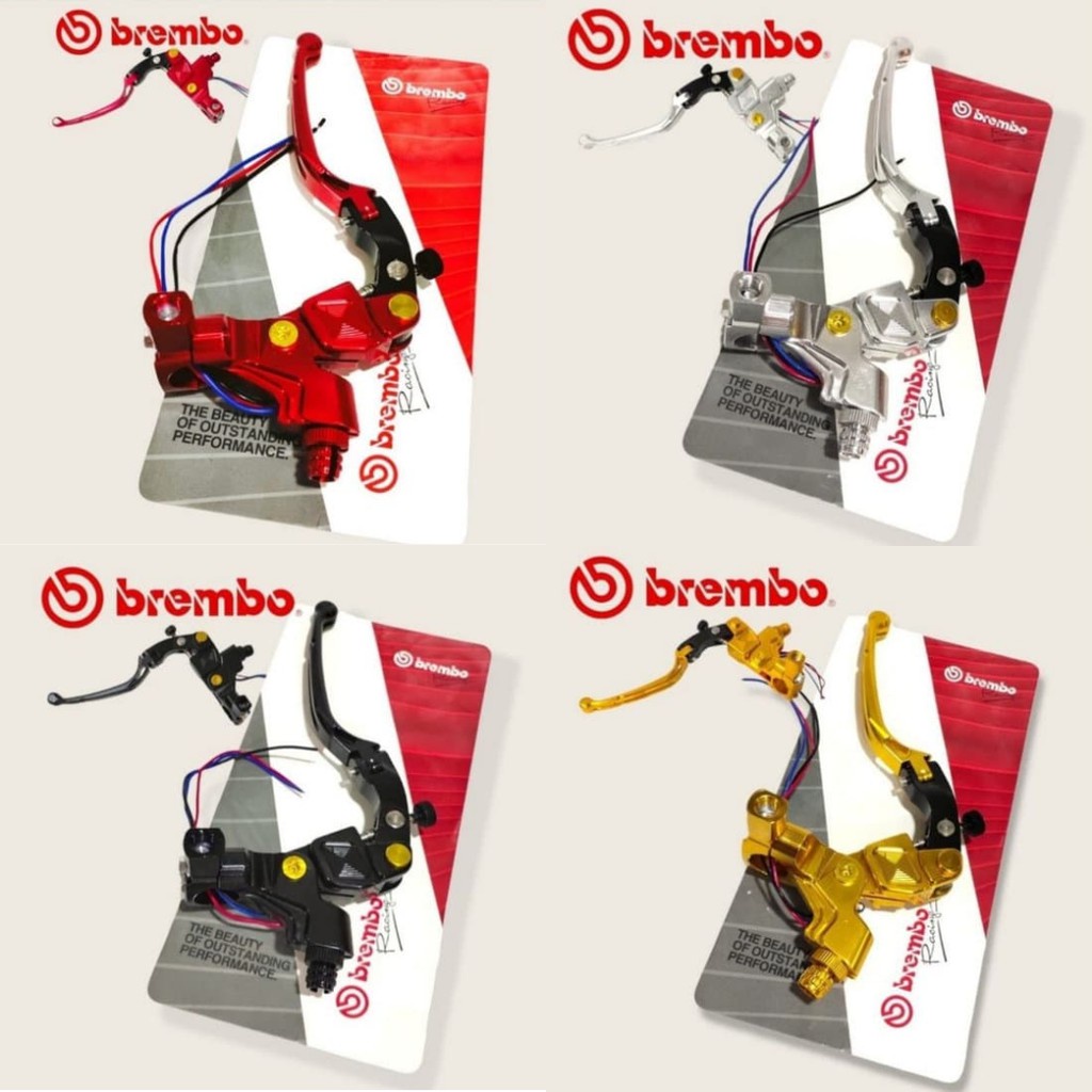 Master Rem Kiri Brembo Kopling Set Brembo Universal R15,Vixion,Byson,Cbr,Cb150r,Beat,Scoopy Dll